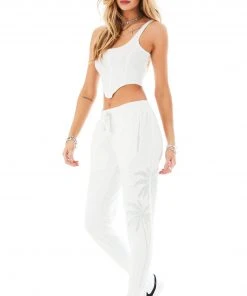 CARMAR RHINESTONE PALM TREE SWEATPANTS