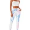 CARMAR SPIRAL TIE DYE SWEATPANTS
