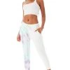 CARMAR SPLICED TIE DYE SWEATPANTS