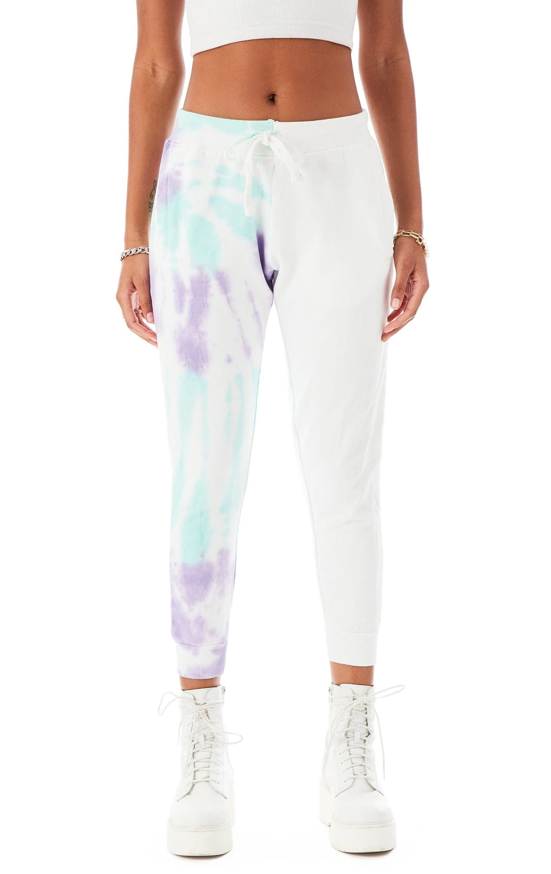 CARMAR SPLICED TIE DYE SWEATPANTS 6 CARMAR SPLICED TIE DYE SWEATPANTS