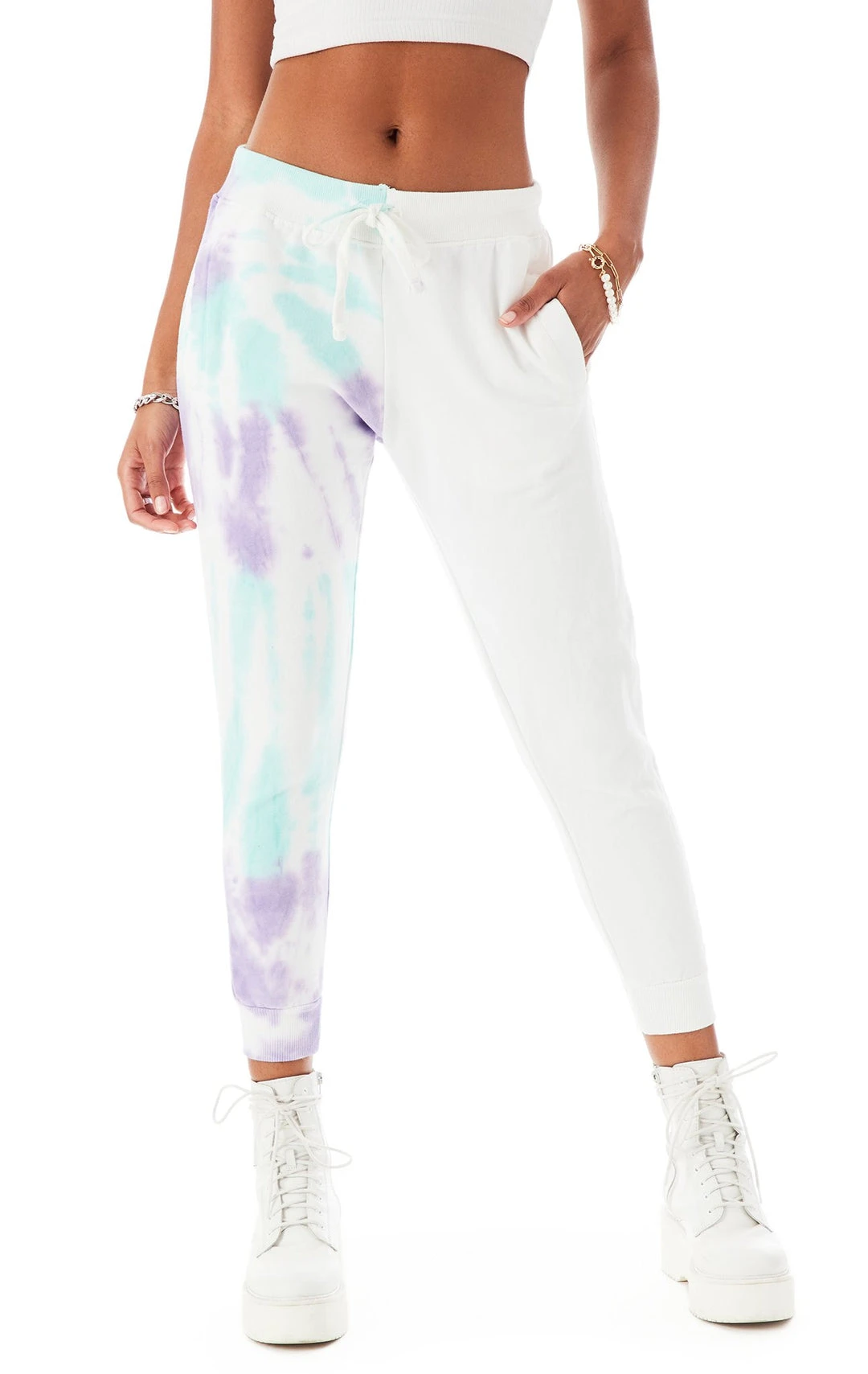 CARMAR SPLICED TIE DYE SWEATPANTS 4 CARMAR SPLICED TIE DYE SWEATPANTS
