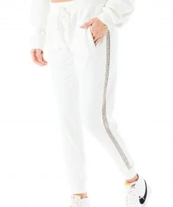 CARMAR RHINESTONE STRIP SWEATPANTS 18 CARMAR RHINESTONE STRIP SWEATPANTS