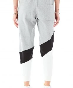 CARMAR DIAGONAL COLOR BLOCK SWEATPANTS
