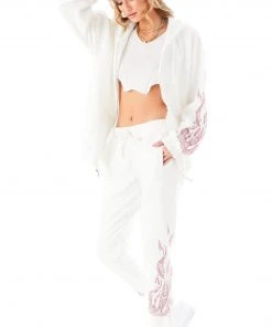 CARMAR RHINESTONE FLAME SWEATPANTS 17 CARMAR RHINESTONE FLAME SWEATPANTS