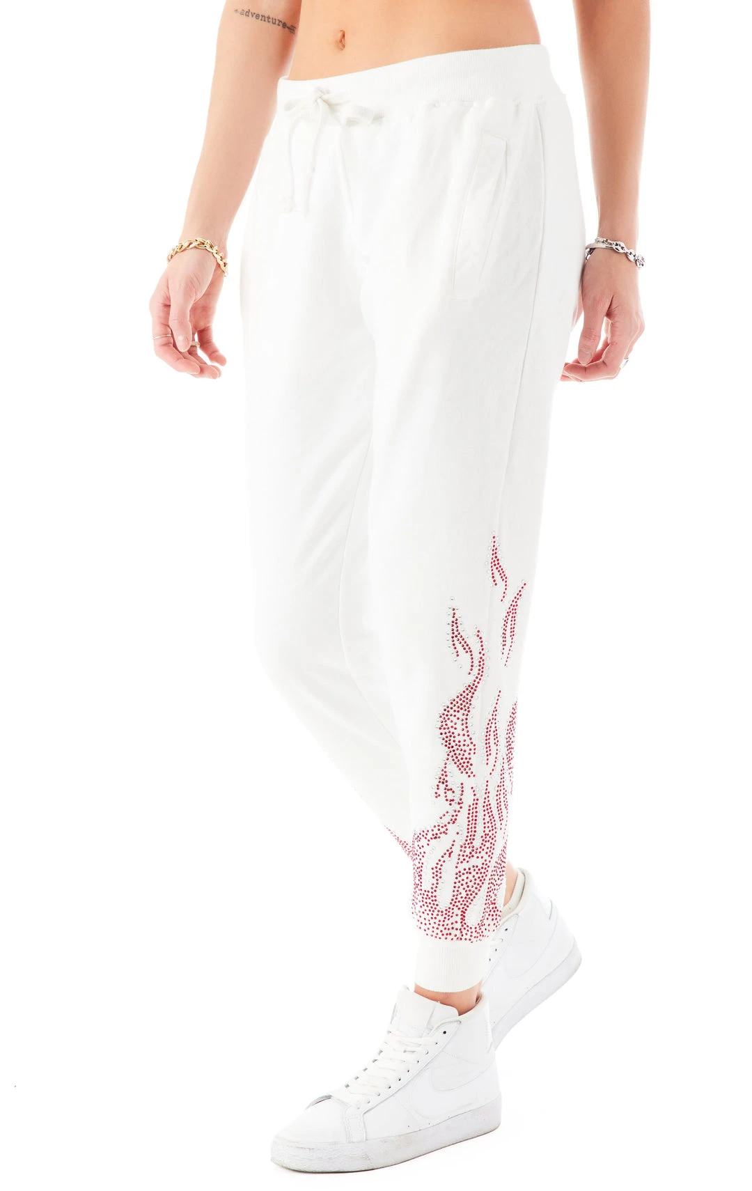 CARMAR RHINESTONE FLAME SWEATPANTS 3 CARMAR RHINESTONE FLAME SWEATPANTS