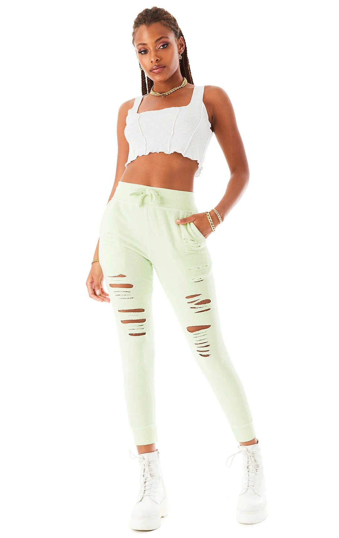 CARMAR RIPPED SWEATPANTS 4 CARMAR RIPPED SWEATPANTS