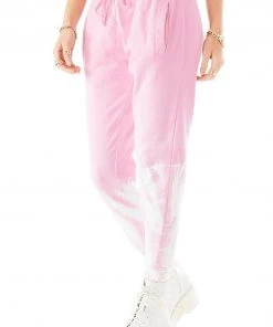 CARMAR DIAGONAL DIP TIE DYE SWEATPANTS
