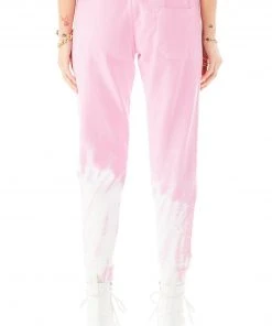 CARMAR DIAGONAL DIP TIE DYE SWEATPANTS