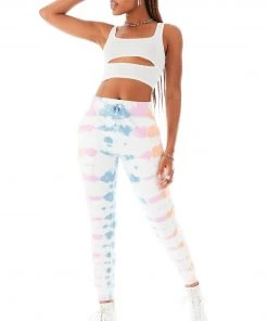 CARMAR MULTICOLOR TIE DYE SWEATPANTS