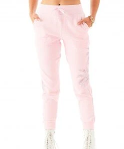 CARMAR RHINESTONE PALM TREE SWEATPANTS