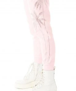 CARMAR RHINESTONE PALM TREE SWEATPANTS