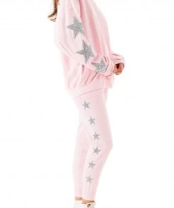 CARMAR SILVER STAR PATCH SWEATPANTS