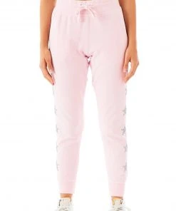 CARMAR SILVER STAR PATCH SWEATPANTS