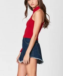 Carmar Denim SALE CUT OUT SHOULDER SWEATER