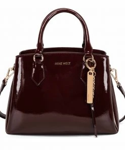Nine West Handbags Rose Small Jet Set Satchel