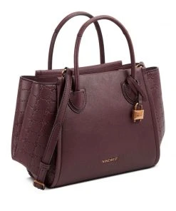 Nine West Handbags Camden Jet Set Satchel