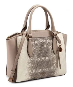 Nine West Handbags Paisley Jet Set Satchel