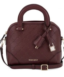 Nine West Handbags Brooklyn Mini Dome Satchel