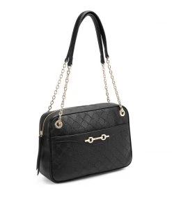 Nine West Handbags Addy Large Zip Shoulder Bag