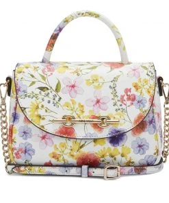 Nine West Handbags Addy Mini Top Handle Flap