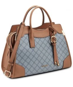 Nine West Handbags Branwen Jet Set Satchel