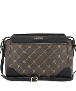 Nine West Handbags Brooklyn Jet Set Crossbody
