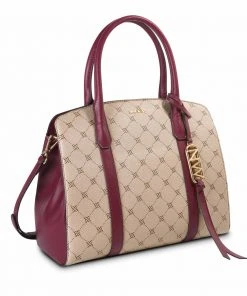 Nine West Handbags Marianna Triple Compartment Satchel