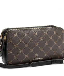 Nine West Handbags Penny Double Zip Crossbody