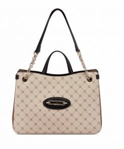 Nine West Handbags Leroux Jet Set Satchel