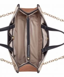 Nine West Handbags Leroux Jet Set Satchel