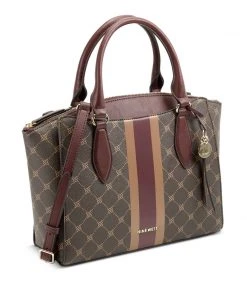 Nine West Handbags Paisley Jet Set Satchel