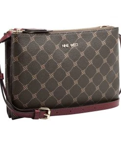 Nine West Handbags Lianna Double Zip Crossbody