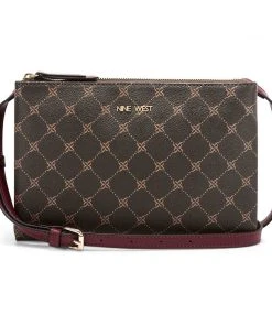 Nine West Handbags Lianna Double Zip Crossbody