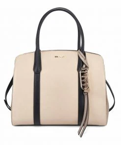 Nine West Handbags Marianna Triple Compartment Satchel
