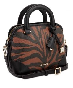 Nine West Handbags Brooklyn Mini Dome Satchel