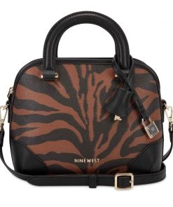 Nine West Handbags Brooklyn Mini Dome Satchel