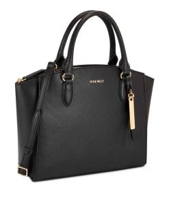 Nine West Handbags Girl On The Go Jet Set Satchel