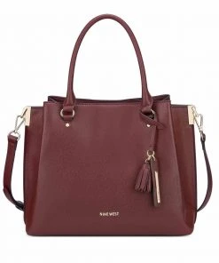 Nine West Handbags Imogen Large Jet Set Satchel
