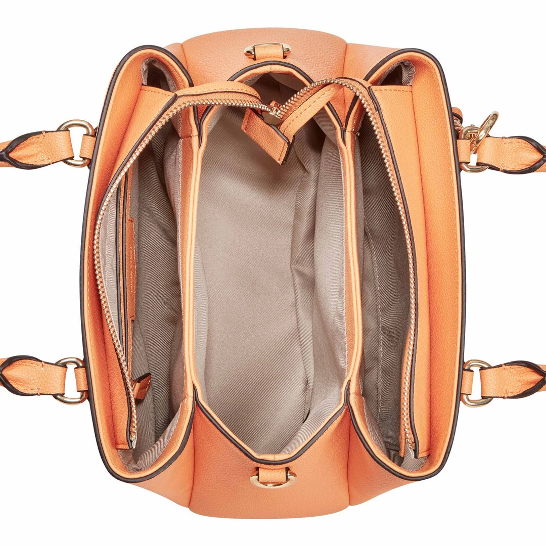 Nine West Handbags Rose Small Jet Set Satchel 6 Nine West Handbags Rose Small Jet Set Satchel