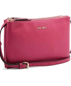 Nine West Handbags Lianna Double Zip Crossbody