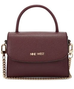Nine West Handbags Dayle Mini Top Handle Flap