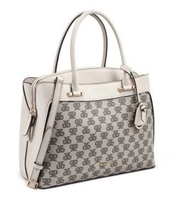 Nine West Handbags Hames Large Jet Set Satchel