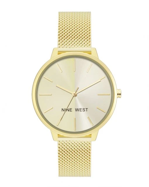 Nine West Watches Mesh Bracelet Watch