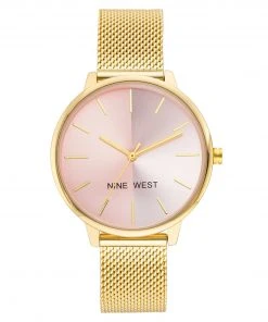 Nine West Watches Mesh Bracelet Watch
