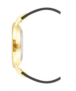 Nine West Watches Floral Dial Strap Watch