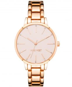 Nine West Watches Crystal Accented Bracelet Watch