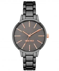 Nine West Watches Crystal Accented Bracelet Watch