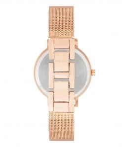 Nine West Watches Minimalist Mesh Bracelet Watch