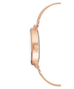 Nine West Watches Minimalist Mesh Bracelet Watch