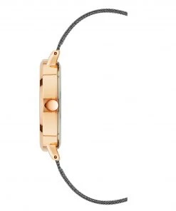 Nine West Watches Minimalist Mesh Bracelet Watch